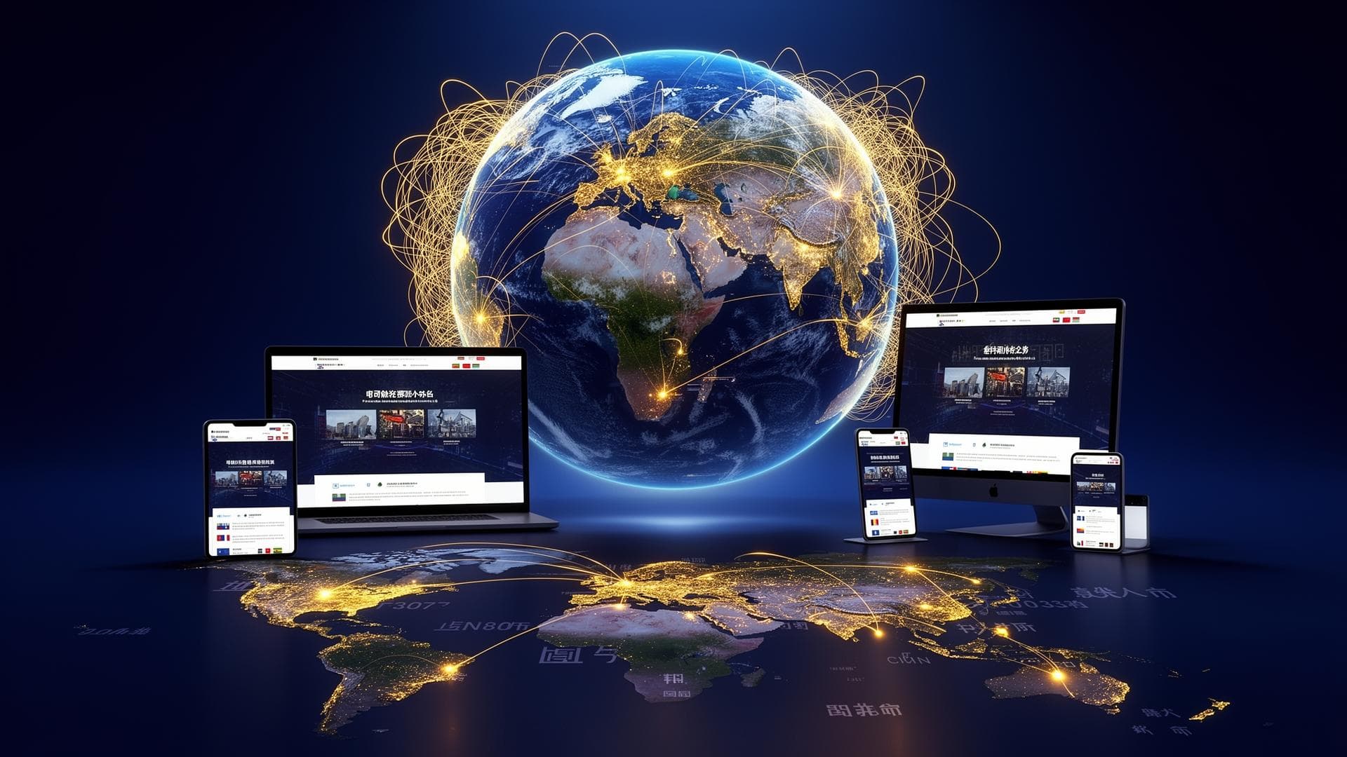 Site web international multilingue et multi-devises – Agence Web POP